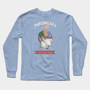 Phrenology - Pictorial Mind Mapping Long Sleeve T-Shirt